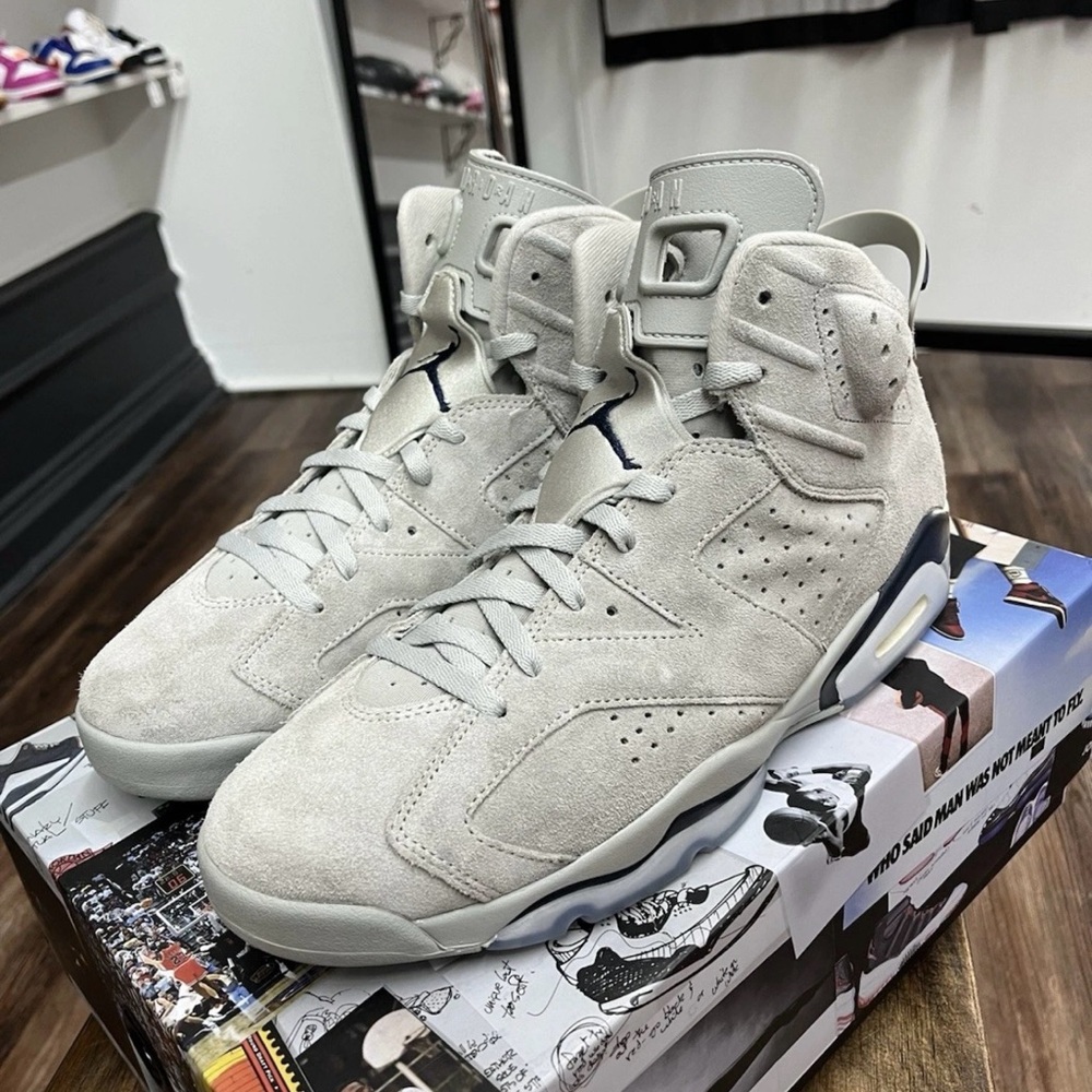 Air Jordan 6 Georgetown Retro Size 12 Mens Grey Sneakers 2022 (CT8529-012)